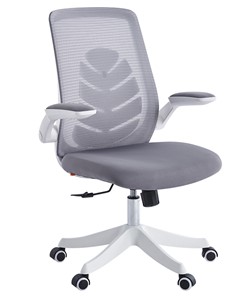 Кресло компьютерное CHAIRMAN 565, сетчатый акрил серый / полиэстер серый в Тюмени