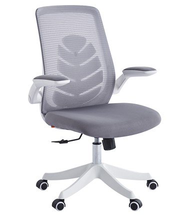 Кресло компьютерное CHAIRMAN 565, сетчатый акрил серый / полиэстер серый в Заводоуковске - изображение