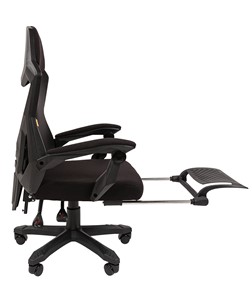 Компьютерное кресло CHAIRMAN 571 с подставкой для ног , Сетчатый акрил черный / Полиэстер черный в Заводоуковске - предосмотр 3