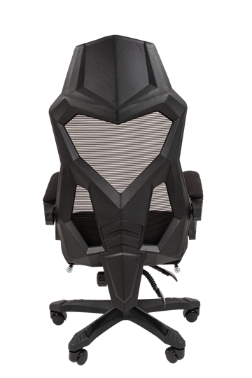 Компьютерное кресло CHAIRMAN 571 с подставкой для ног , Сетчатый акрил черный / Полиэстер черный в Тюмени - изображение 4