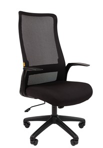 Кресло офисное CHAIRMAN 573, черное в Ишиме
