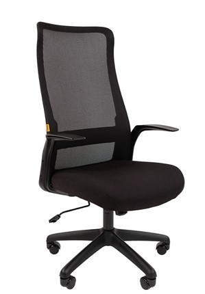 Кресло офисное CHAIRMAN 573, черное в Тюмени - изображение