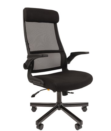 Компьютерное кресло CHAIRMAN 575, черное в Заводоуковске - изображение