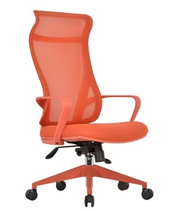 Кресло офисное CHAIRMAN 577, Сетчатый акрил красный / Полиэстер красный в Тюмени