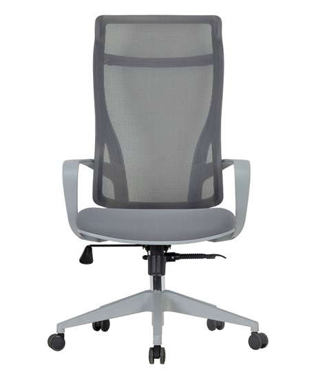 Офисное кресло CHAIRMAN 577, сетчатый акрил серый / полиэстер серый в Тюмени - изображение 2