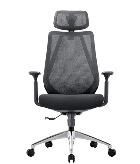 Компьютерное кресло CHAIRMAN 580 Сетчатый акрил серый / Полиэстер черный в Тюмени - изображение 3