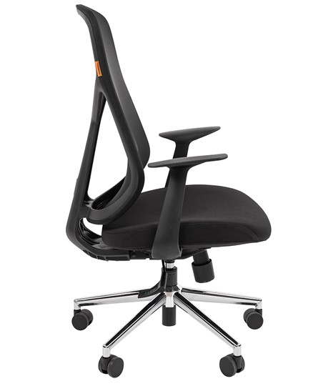 Компьютерное кресло CHAIRMAN 588 Сетчатый акрил черный / Ткань полиэстер черный в Заводоуковске - изображение 2