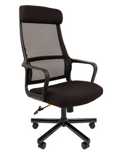 Офисное кресло CHAIRMAN 590, черное в Тюмени