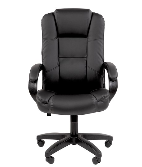 Офисное кресло CHAIRMAN 600 LT экокожа черная в Тюмени - изображение 1