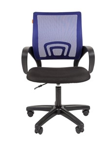 Компьютерное кресло CHAIRMAN 696 black LT, синий в Тюмени - предосмотр 1