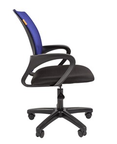 Компьютерное кресло CHAIRMAN 696 black LT, синий в Тюмени - предосмотр 2