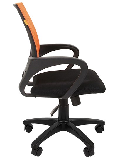 Кресло CHAIRMAN 696 black Сетчатый акрил DW66 оранжевый в Тюмени - изображение 5