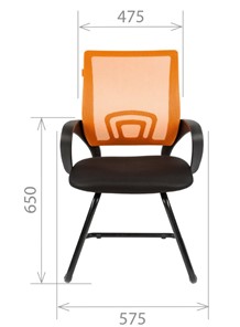 Кресло CHAIRMAN 696V, TW-01, цвет черный в Тюмени - предосмотр 2