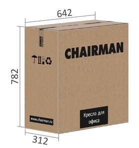 Кресло компьютерное CHAIRMAN 727 ткань ст., цвет черный в Заводоуковске - предосмотр 7