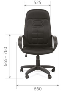 Кресло CHAIRMAN 727 TW 11, цвет черный в Тюмени - предосмотр 4