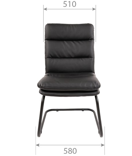 Кресло компьютерное CHAIRMAN 919V черное в Заводоуковске - изображение 5