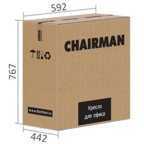 Кресло CHAIRMAN 950V Экокожа черная в Тюмени - предосмотр 6