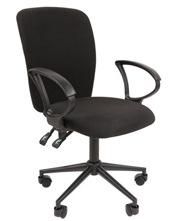Кресло CHAIRMAN 9801 BLACK, черное в Заводоуковске - изображение