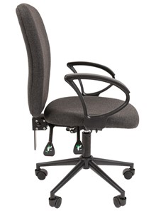 Офисное кресло CHAIRMAN 9801 BLACK, серое в Заводоуковске - предосмотр 5