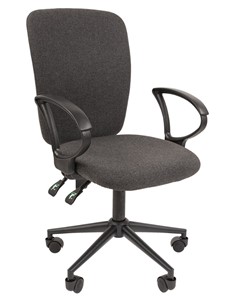 Офисное кресло CHAIRMAN 9801 BLACK, серое в Тюмени
