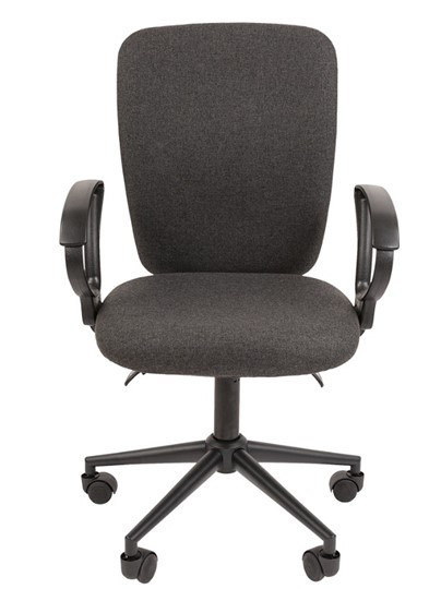 Офисное кресло CHAIRMAN 9801 BLACK, серое в Заводоуковске - изображение 4