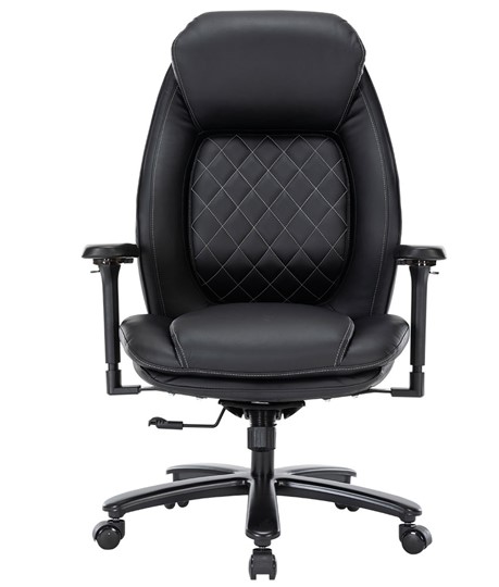 Кресло для руководителя CHAIRMAN CH403, черный, эко кожа в Заводоуковске - изображение 2