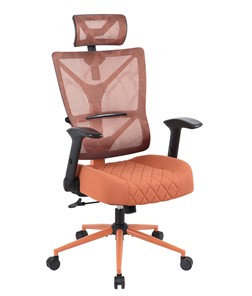 Компьютерное кресло CHAIRMAN CH566 сетчатый акрил оранжевый / полиэстер оранжевый в Тюмени