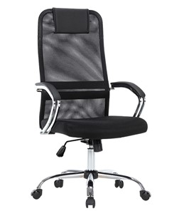 Кресло компьютерное CHAIRMAN CH612 Сетчатый акрил / Ткань стандарт / Экокожа, черный в Тюмени - предосмотр