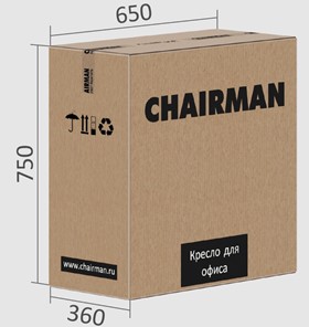 Кресло офисное CHAIRMAN CH665 эко кожа светло-бежевая в Заводоуковске - предосмотр 5