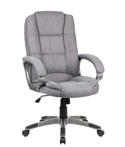 Кресло офисное CHAIRMAN CH667 велюр серый в Ишиме