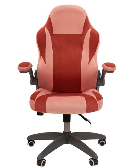 Кресло офисное CHAIRMAN Game 55 цвет TW розовый/бордо в Заводоуковске - изображение 1