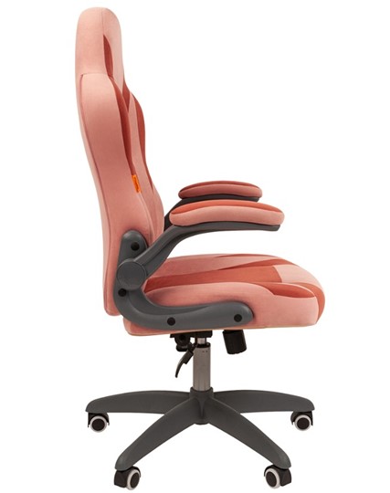 Кресло офисное CHAIRMAN Game 55 цвет TW розовый/бордо в Заводоуковске - изображение 2