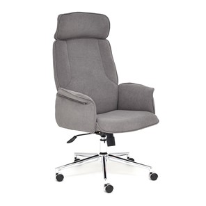 Кресло офисное CHARM флок, серый, 29 арт.13910 в Тюмени