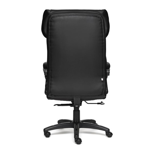 Кресло компьютерное CHIEF кож/зам/ткань, черный/черный стеганный/черный, 36-6/36-6/11 арт.12851 в Тюмени - изображение 2