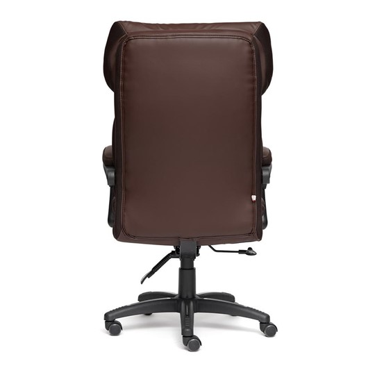 Кресло CHIEF кож/зам/ткань, коричневый/коричневый стеганный, 36-36/36-36 стеганный/24 арт.13111 в Тюмени - изображение 2