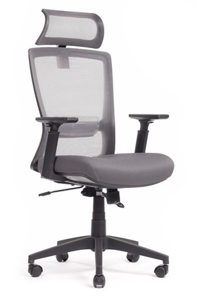 Компьютерное кресло Design Line W-202 AC, Серый в Заводоуковске - изображение
