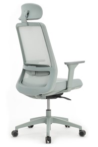 Офисное кресло Design WORK W-218C, Голубой в Тюмени - предосмотр 2