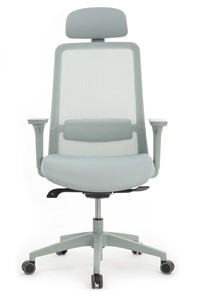 Офисное кресло Design WORK W-218C, Голубой в Тюмени - предосмотр 4