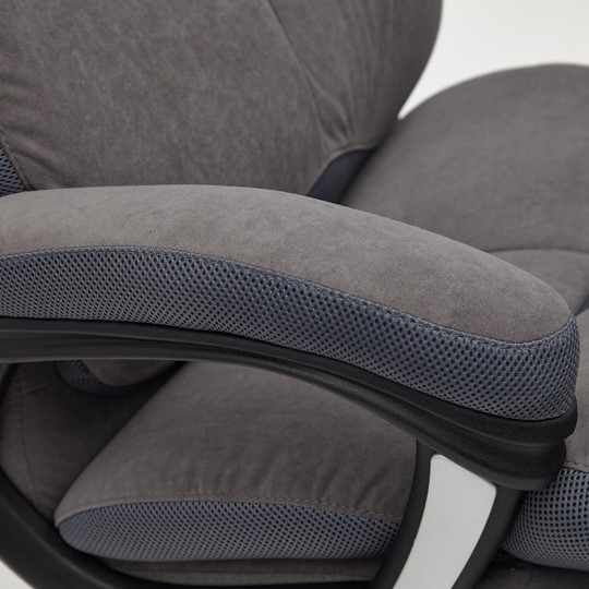Офисное кресло DUKE флок/ткань, серый/серый, 29/TW-12 арт.14039 в Ишиме - изображение 12
