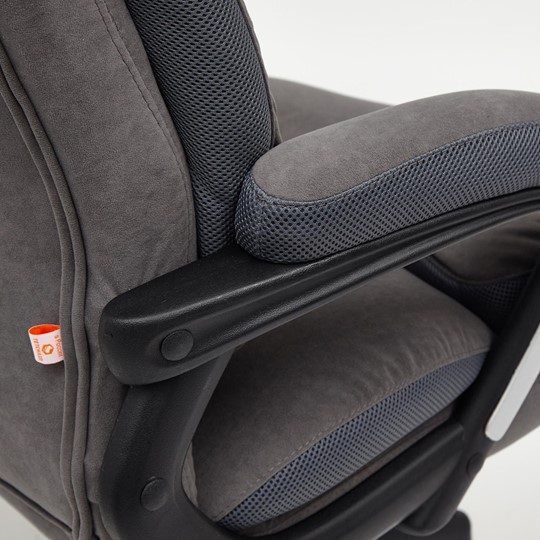 Офисное кресло DUKE флок/ткань, серый/серый, 29/TW-12 арт.14039 в Ишиме - изображение 18