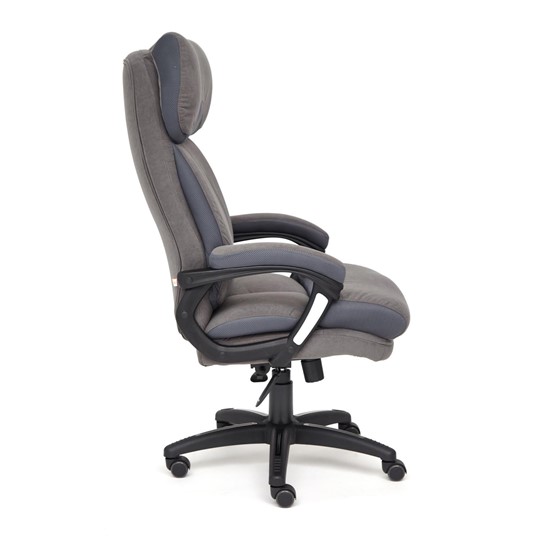 Офисное кресло DUKE флок/ткань, серый/серый, 29/TW-12 арт.14039 в Ишиме - изображение 2