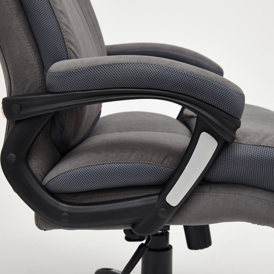 Офисное кресло DUKE флок/ткань, серый/серый, 29/TW-12 арт.14039 в Ишиме - изображение 22