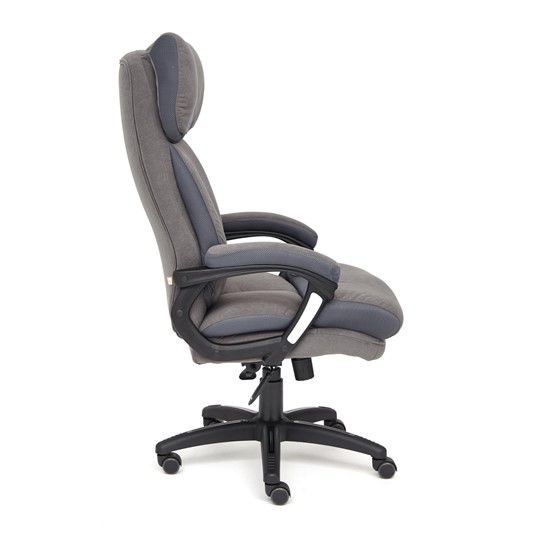 Офисное кресло DUKE флок/ткань, серый/серый, 29/TW-12 арт.14039 в Ишиме - изображение 5