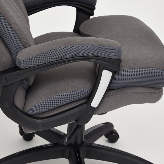 Офисное кресло DUKE флок/ткань, серый/серый, 29/TW-12 арт.14039 в Тюмени - изображение 9