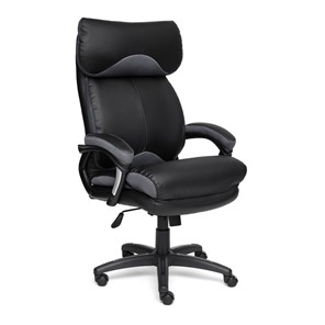 Кресло офисное DUKE кож/зам/ткань, черный/серый, 36-6/12 арт.12904 в Тюмени