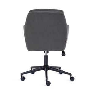 Кресло компьютерное GARDA флок, серый, 29 арт.15294 в Тюмени - предосмотр 3
