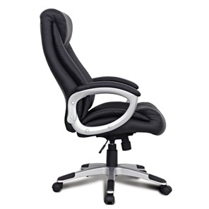 Кресло из натуральной кожи BRABIX "Grand EX-500", черное, 530861 в Тюмени - предосмотр 2