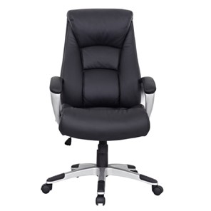 Кресло из натуральной кожи BRABIX "Grand EX-500", черное, 530861 в Тюмени - предосмотр 6