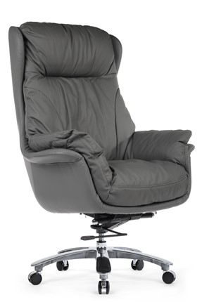 Кресло для офицы Leonardo (A355), серый в Тюмени - изображение