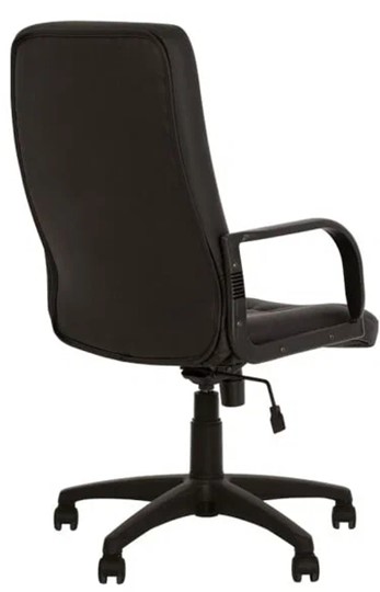 Кресло компьютерное MANAGER (PL64) экокожа ECO-30, черная в Тюмени - изображение 3